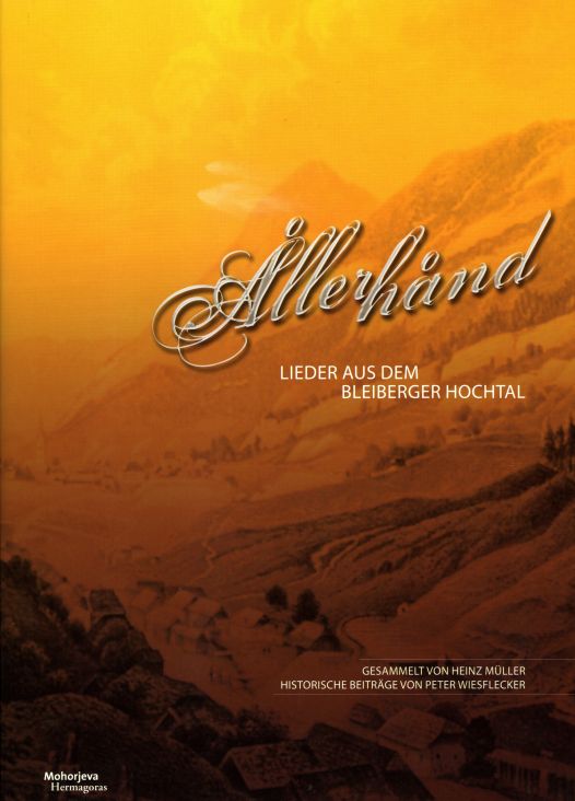 Cover: Allerhand Lieder aus dem Bleiberger Hochtal